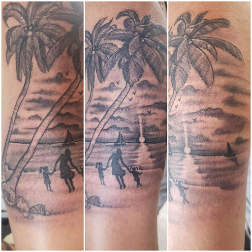 Explore rockstar tattoo ideas, creative tattoo ideas in Homosassa, available at Citrus Tattoos