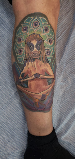 Explore matching tattoos for father and son ideas, creative tattoo ideas in Baldwin, available at Salvation Tattoo