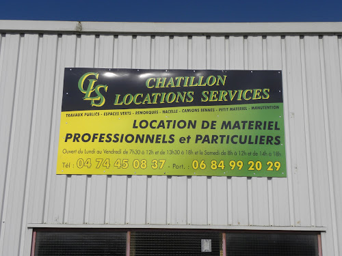 CHATILLON LOCATIONS SERVICES à Châtillon-sur-Chalaronne