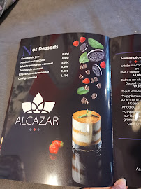 Alcazar à Stains menu