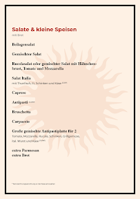 Casa del Gusto à Würzburg carte