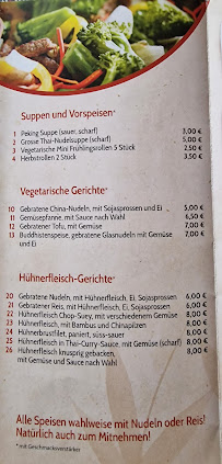 Menu / carte de Haiky Asian Food à Deggendorf