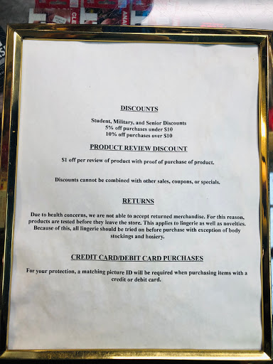 Lingerie Store «My Spicy Treasures», reviews and photos, 1010 Dallas Dr, Denton, TX 76205, USA