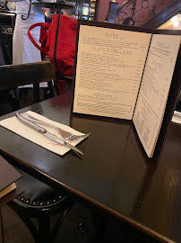 Menu du Le Sarah Bernhardt à Paris