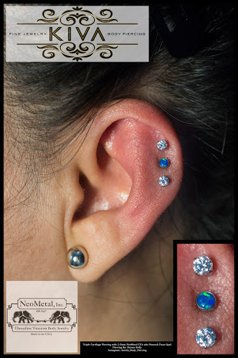 Explore record tattoo ideas, creative tattoo ideas in Virginia Beach, available at KIVA Fine Jewelry & Body Piercing