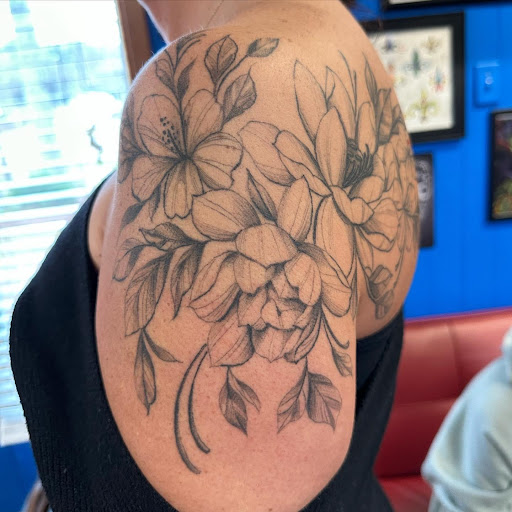 Explore mars tattoo ideas, creative tattoo ideas in Covington, available at Covington Tattoo Emporium