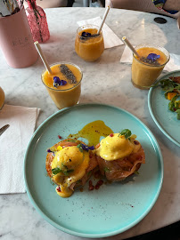 Œufs Bénédicte du Restaurant brunch EL&N London - Galeries Lafayette à Paris - n°14