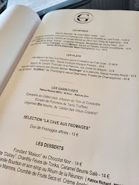 Restaurant Gabrielle Toit Terrasse à Reims menu