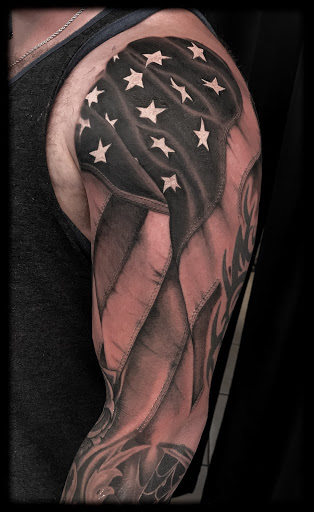 Explore jeep tattoo ideas, creative tattoo ideas in Enid, available at Culture Tattoo