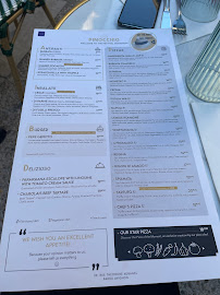 Restaurant Pinocchio à Avignon (le menu)
