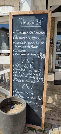 Le Relais du Vieux Port à Le Conquet menu