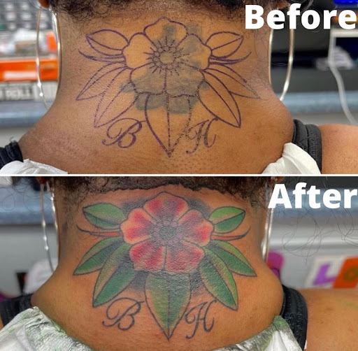 Explore chest piece tattoo ideas woman, creative tattoo ideas in Savannah, available at Resurrection Ink Tattoos and Body Piercing