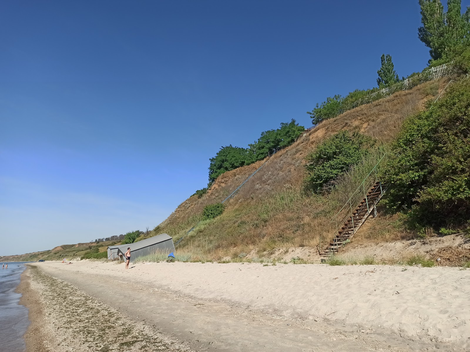 Foto von Plyazh Babakh -Tarama mit lange, gerade küste