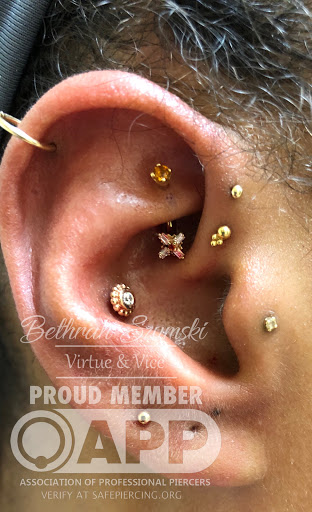 Explore medic tattoo ideas, creative tattoo ideas in Atlanta, available at Virtue and Vice Body Piercing