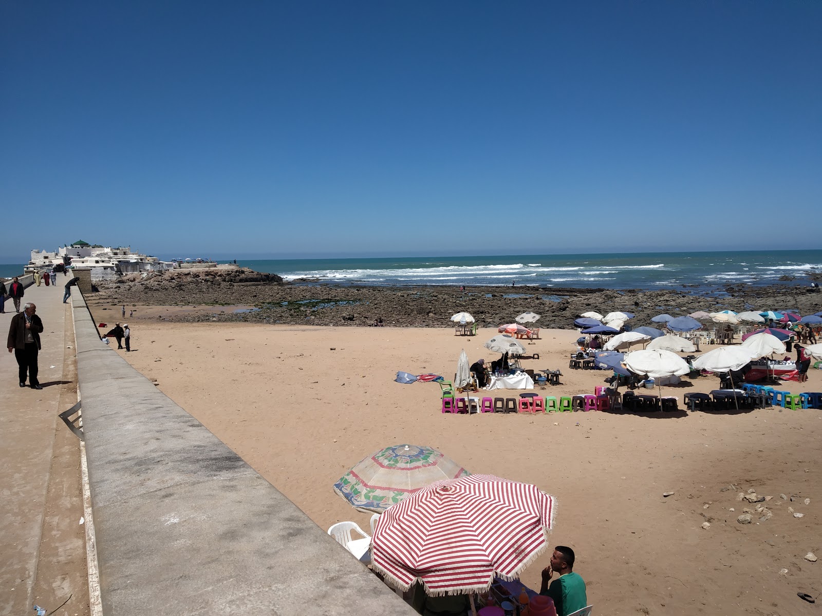 Foto von Plage Ain Diab annehmlichkeitenbereich