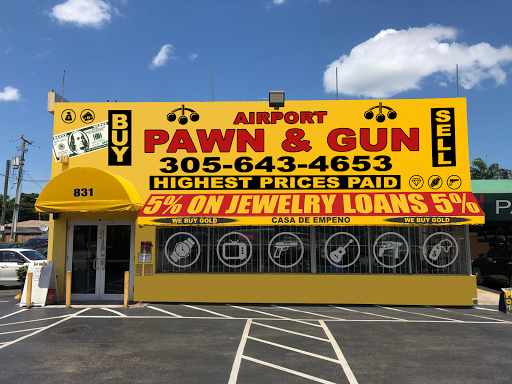 Pawn Shop «Airport Le Jeune Pawn & Gunshop», reviews and photos, 831 NW 42nd Ave, Miami, FL 33126, USA