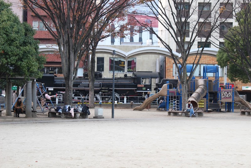 蒸気機関車c55 53 C55 46 号機 大分県大分市中央町 展示 グルコミ