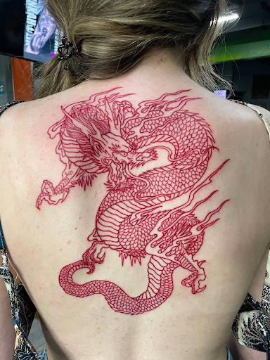 Explore mass effect tattoo ideas, creative tattoo ideas in Miami, available at Inkaholik Tattoos Kendall