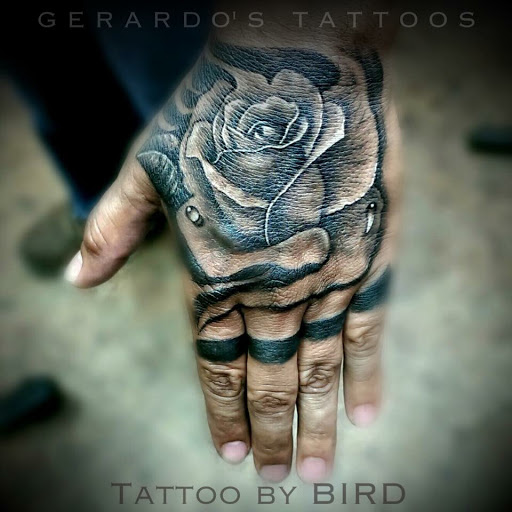 Explore tattoo ideas skull and roses, creative tattoo ideas in Houston, available at Gerardos Tattoos