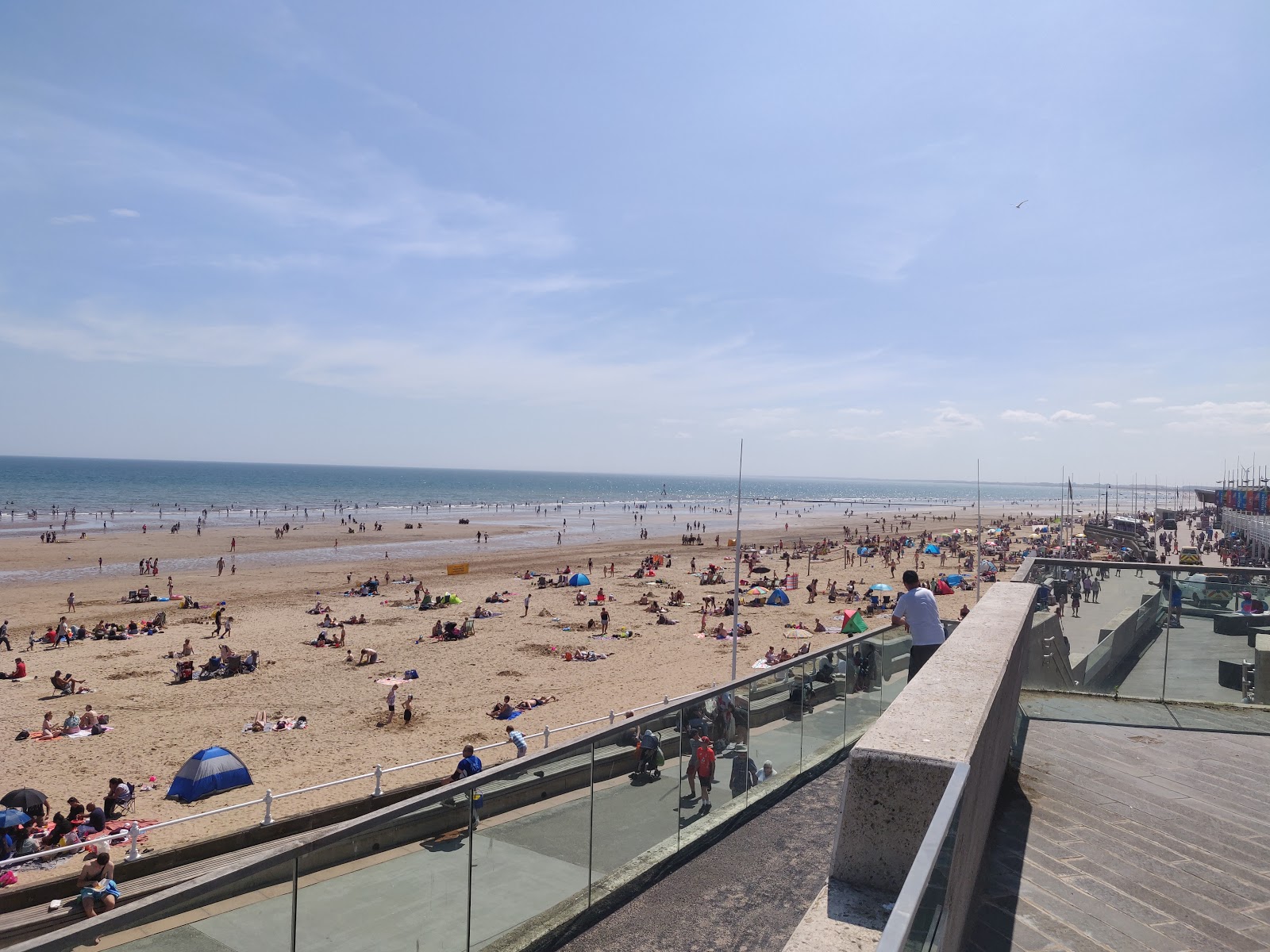 Bridlington beach'in fotoğrafı - rahatlamayı sevenler arasında popüler bir yer