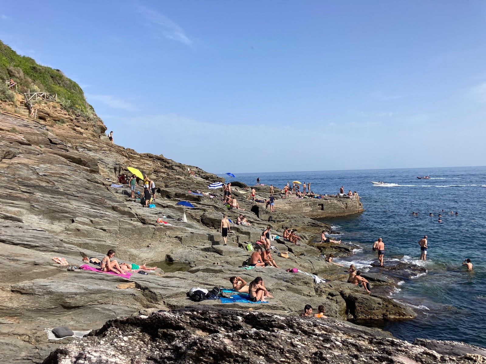 Foto av Falesia della Punta Bianca beläget i naturområde