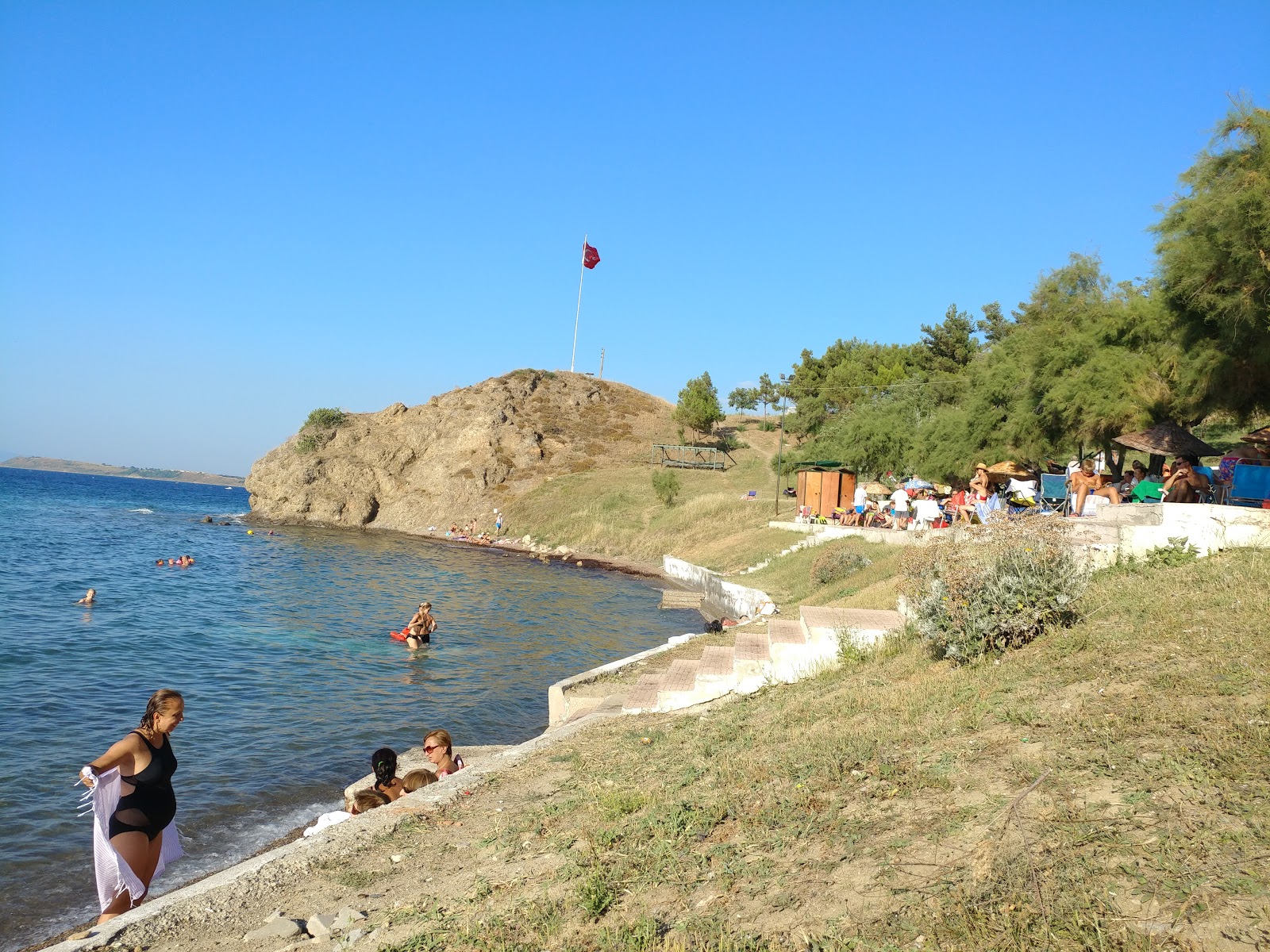 Photo de Ortakoy beach avec un niveau de propreté de très propre