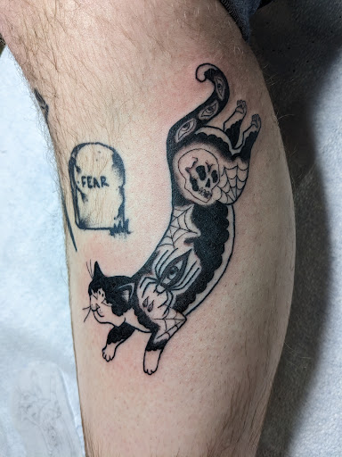 Explore anchor tattoo ideas for men, creative tattoo ideas in Arlington, available at Lady Octopus Tattoos