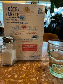 Carte du La Côte et l'Arête - Restaurant, brasserie, bar à vin - Convivial, chic et chaleureux à Issy-les-Moulineaux