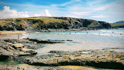 Photo de Poldhu Beach zone des équipements