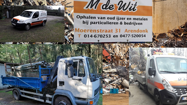 Metaalrecycling M de Wit oudijzer en metaalhandel