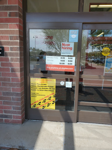 Office Supply Store «Staples», reviews and photos, 2840 E Germann Rd, Chandler, AZ 85286, USA