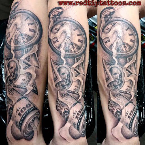 Explore hearts tattoo ideas, creative tattoo ideas in Springfield, available at Red Tip Tattoos