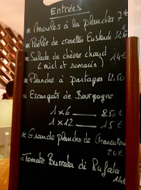 Restaurant Le Crabe Tambour à Biarritz - menu / carte