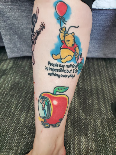 Explore tattoo ideas names designs, creative tattoo ideas in Grand Forks, available at Blaq Taffy Tattoo