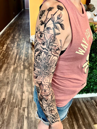 Explore baby tattoo ideas, creative tattoo ideas in Batavia, available at The Pretty Pin-Up Tattoo Parlor