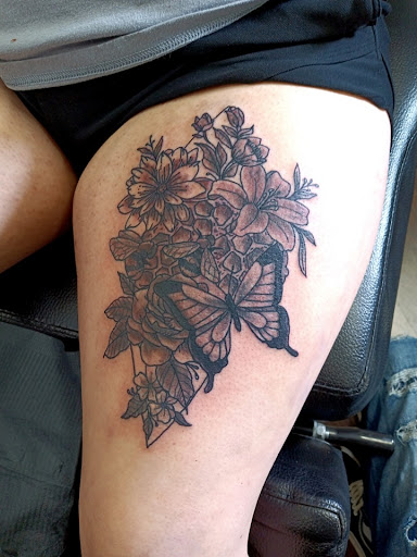 Explore grief tattoos ideas, creative tattoo ideas in Hanover, available at Josiah Morgan Tattooer