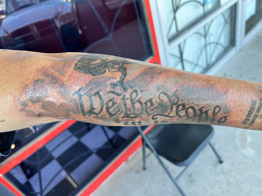 Explore paint tattoo ideas, creative tattoo ideas in Glendale, available at Sketches Tattoo