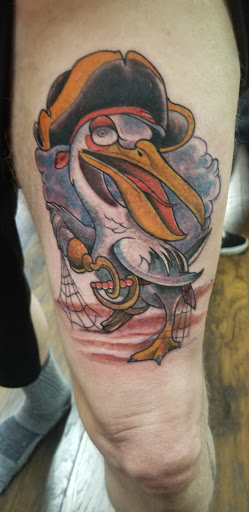 Explore mens religious tattoo ideas, creative tattoo ideas in Lakewood, available at Union Ave Tattoo Company