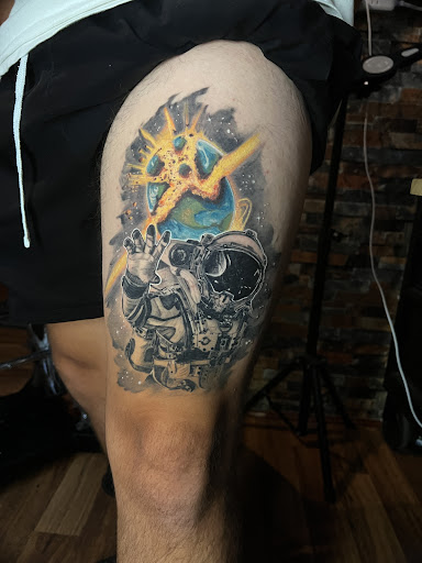 Explore law enforcement tattoo ideas, creative tattoo ideas in West Palm Beach, available at Wooden Heart Tattoos and Piercings