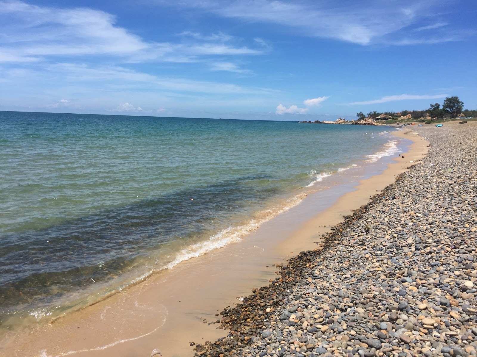 Foto di Bai da bay mau - Co Thach - luogo popolare tra gli intenditori del relax