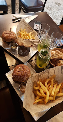 Hamburger du Restaurant de grillades à l'américaine Le Resto du Boucher à Nanterre - n°3