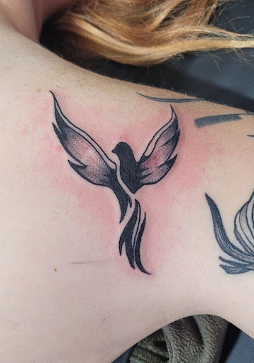 Explore skateboard tattoo ideas, creative tattoo ideas in Pineville, available at Epic Ink Studio