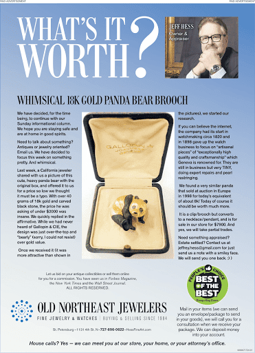 Jeweler «Old Northeast Jewelers», reviews and photos, 2223 N Westshore Blvd, Tampa, FL 33607, USA