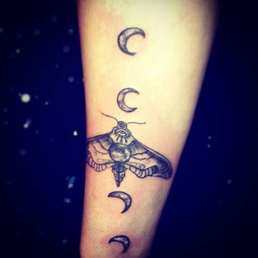 Explore zodiac tattoo ideas for men, creative tattoo ideas in Stowe, available at World Famous Monkey House Customs