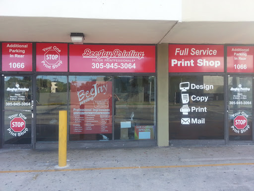 Commercial Printer «BeeJay Printing», reviews and photos, 1066 N Miami Beach Blvd, North Miami Beach, FL 33162, USA