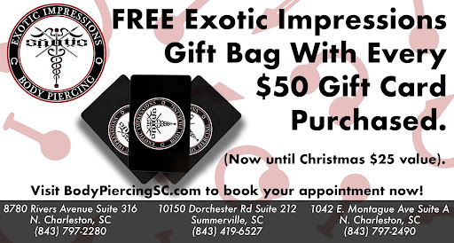 Explore pantera tattoo ideas, creative tattoo ideas in Summerville, available at Exotic Impressions Body Piercing