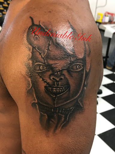 Explore struggle tattoo ideas, creative tattoo ideas in Evans Mills, available at Undeniable Ink