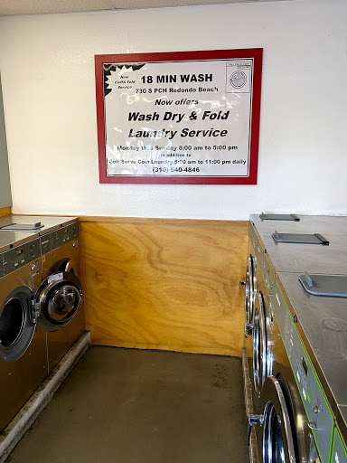 Laundromat «18 Minute Wash», reviews and photos, 730 S Pacific Coast Hwy # 103, Redondo Beach, CA 90277, USA