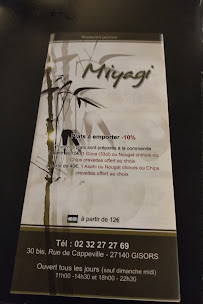 Miyagi à Gisors carte