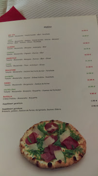 Pizzeria Genziana à Neuilly-sur-Marne carte